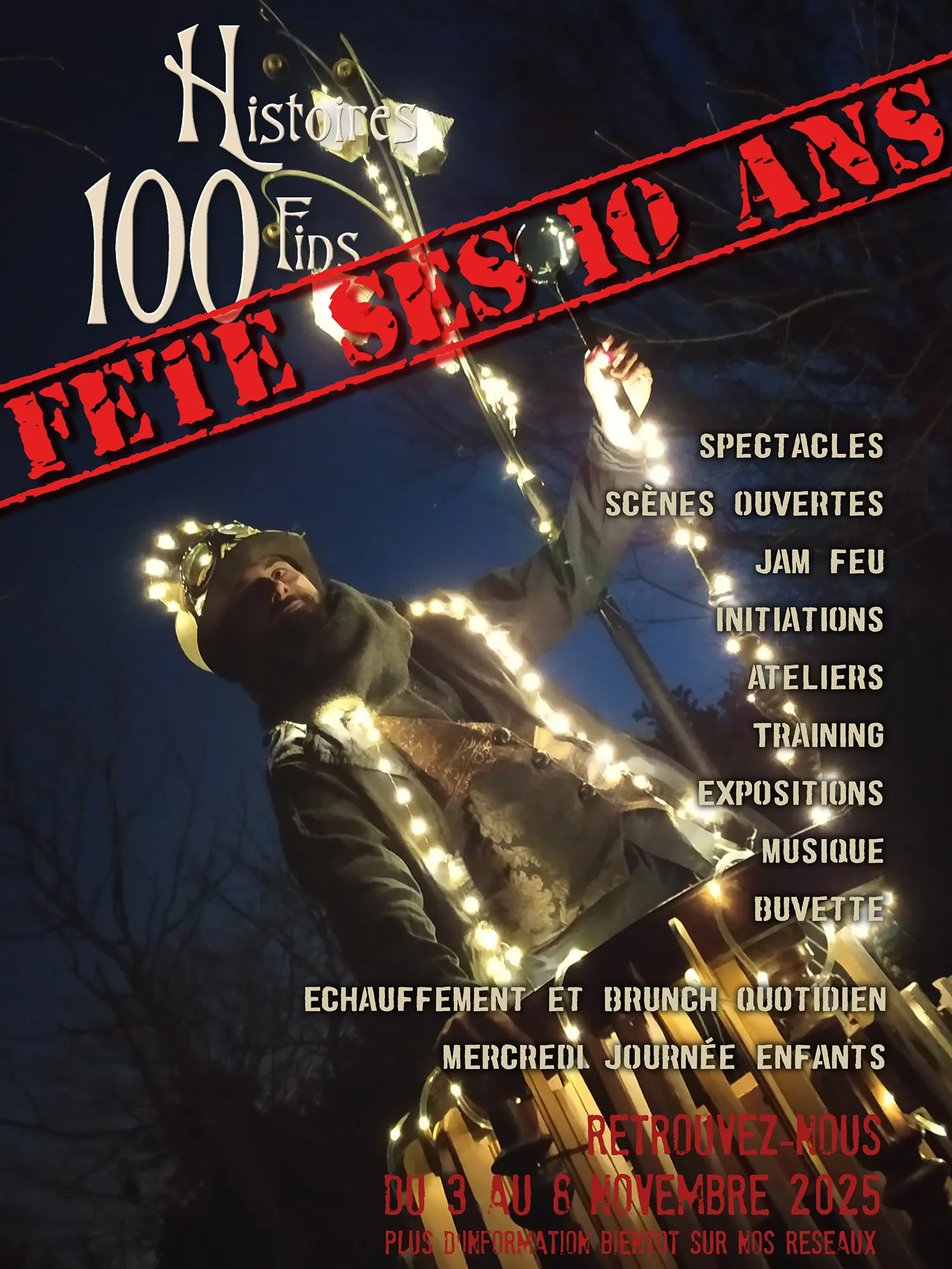 Histoires 100 Fins fête ses 10 ans