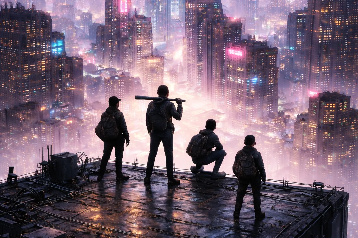 Sky City : Les toits
