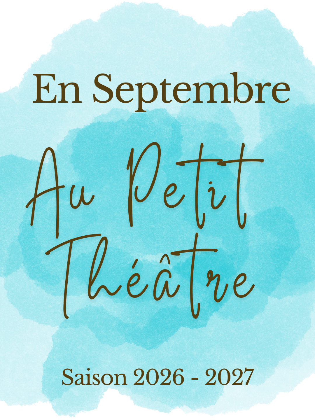 En septembre au Petit Théâtre